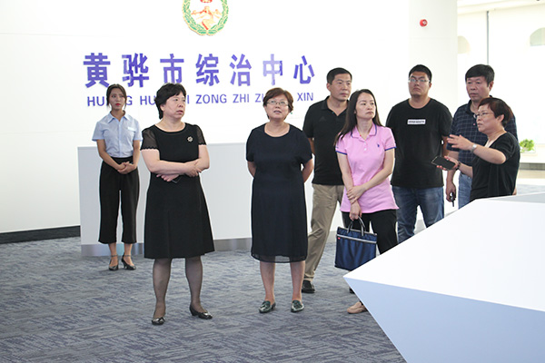 督查组详细考察“健康黄骅 品质医疗”项目整体建设情况